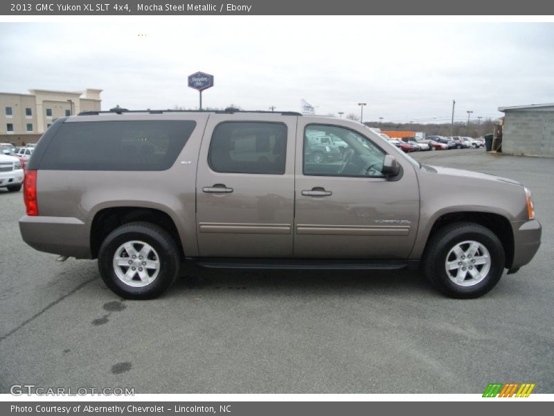 Mocha Steel Metallic / Ebony 2013 GMC Yukon XL SLT 4x4