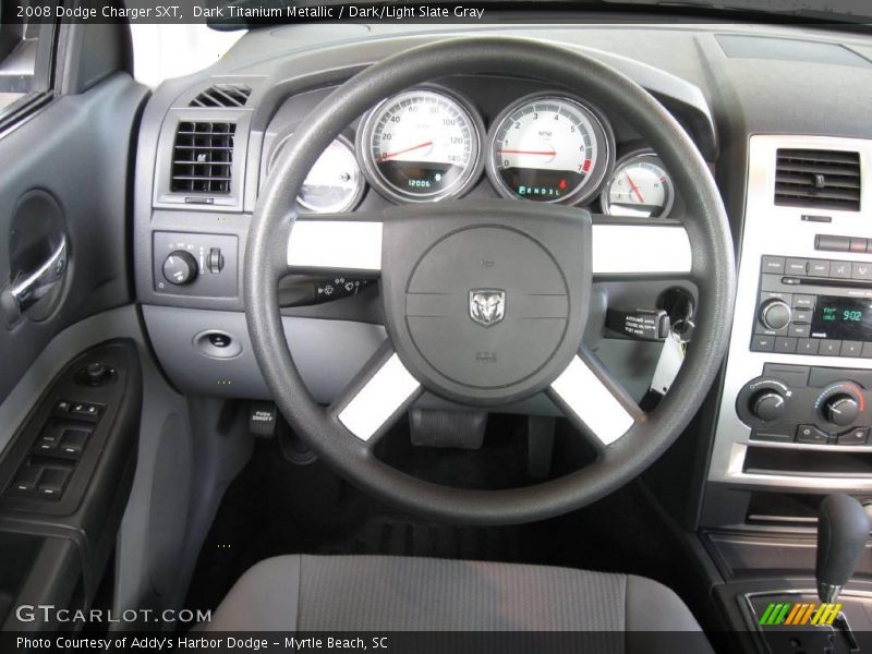 Dark Titanium Metallic / Dark/Light Slate Gray 2008 Dodge Charger SXT