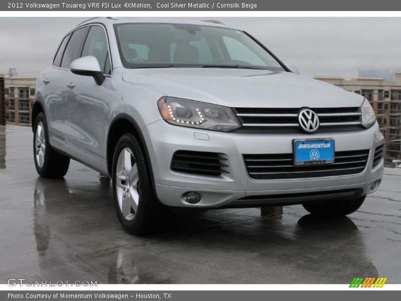 Cool Silver Metallic / Cornsilk Beige 2012 Volkswagen Touareg VR6 FSI Lux 4XMotion