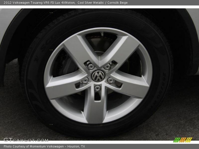 Cool Silver Metallic / Cornsilk Beige 2012 Volkswagen Touareg VR6 FSI Lux 4XMotion