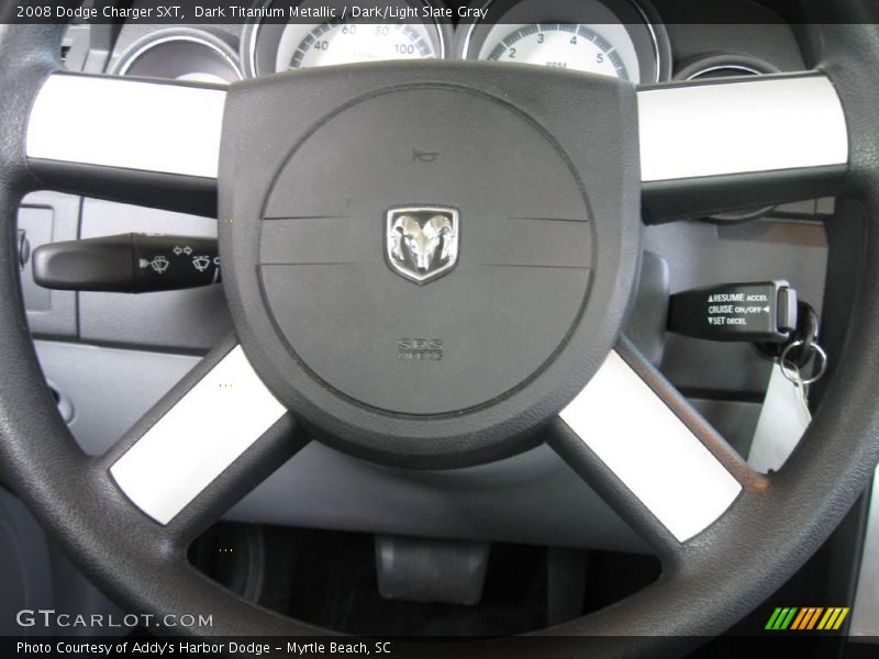 Dark Titanium Metallic / Dark/Light Slate Gray 2008 Dodge Charger SXT