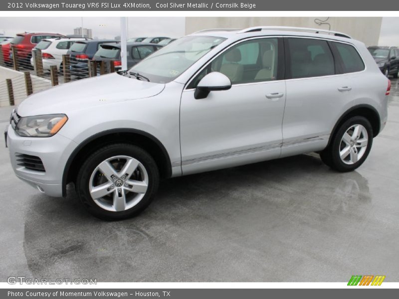 Cool Silver Metallic / Cornsilk Beige 2012 Volkswagen Touareg VR6 FSI Lux 4XMotion