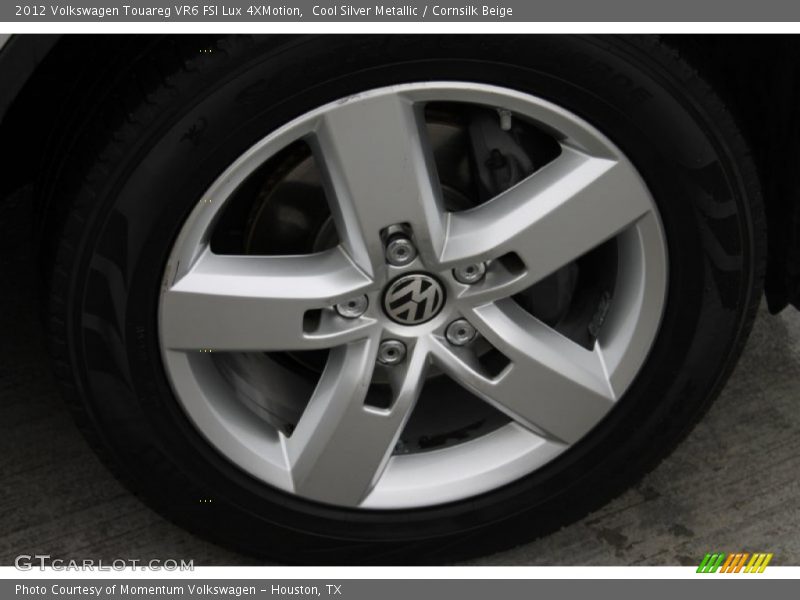 Cool Silver Metallic / Cornsilk Beige 2012 Volkswagen Touareg VR6 FSI Lux 4XMotion