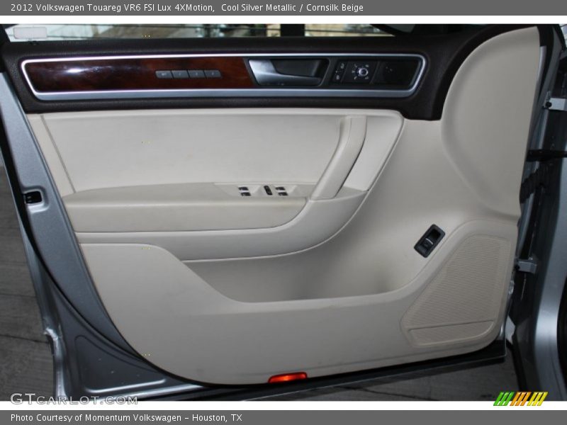 Cool Silver Metallic / Cornsilk Beige 2012 Volkswagen Touareg VR6 FSI Lux 4XMotion