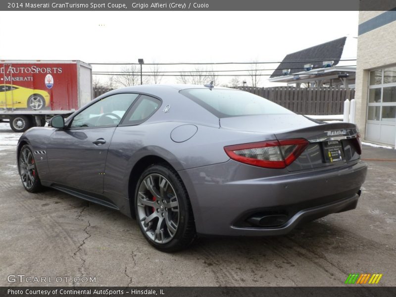 Grigio Alfieri (Grey) / Cuoio 2014 Maserati GranTurismo Sport Coupe