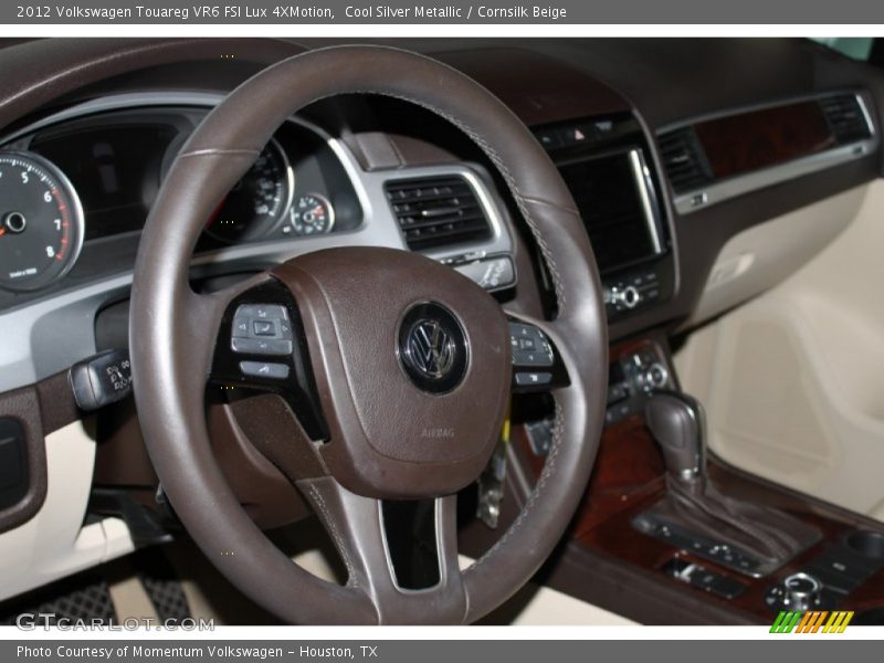 Cool Silver Metallic / Cornsilk Beige 2012 Volkswagen Touareg VR6 FSI Lux 4XMotion