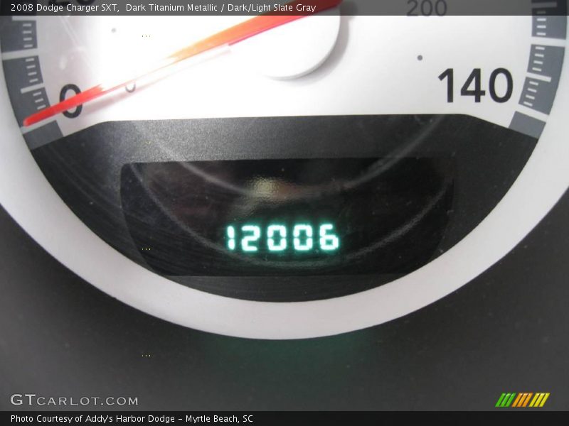 Dark Titanium Metallic / Dark/Light Slate Gray 2008 Dodge Charger SXT