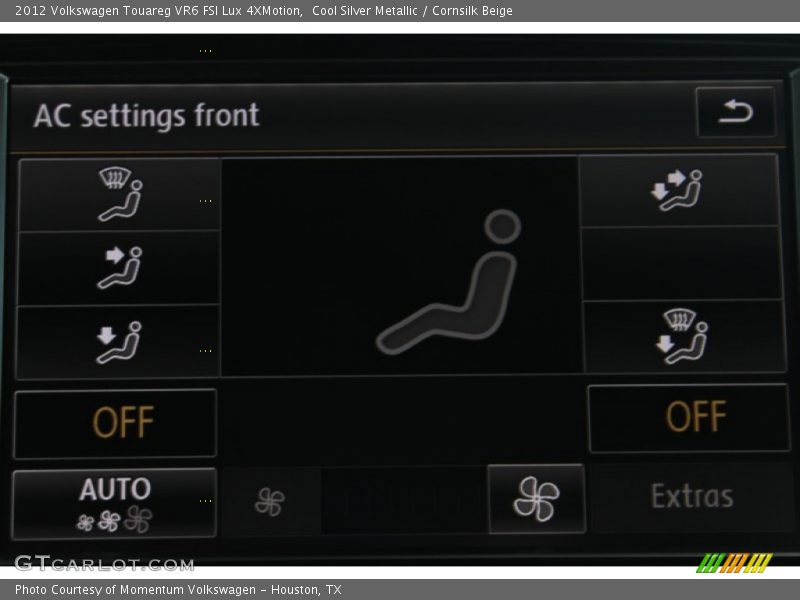 Cool Silver Metallic / Cornsilk Beige 2012 Volkswagen Touareg VR6 FSI Lux 4XMotion