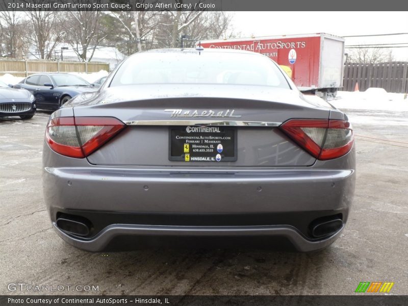 Grigio Alfieri (Grey) / Cuoio 2014 Maserati GranTurismo Sport Coupe