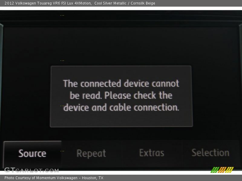 Cool Silver Metallic / Cornsilk Beige 2012 Volkswagen Touareg VR6 FSI Lux 4XMotion