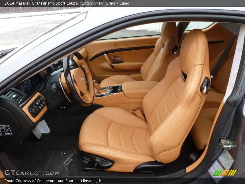  2014 GranTurismo Sport Coupe Cuoio Interior