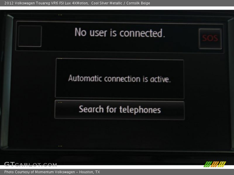 Cool Silver Metallic / Cornsilk Beige 2012 Volkswagen Touareg VR6 FSI Lux 4XMotion