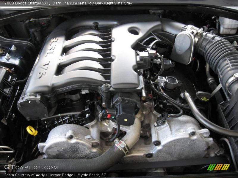 Dark Titanium Metallic / Dark/Light Slate Gray 2008 Dodge Charger SXT