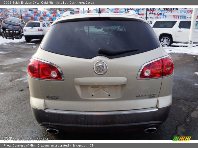Gold Mist Metallic / Cashmere/Cocoa 2008 Buick Enclave CXL