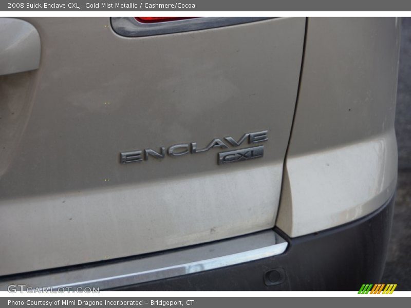 Gold Mist Metallic / Cashmere/Cocoa 2008 Buick Enclave CXL
