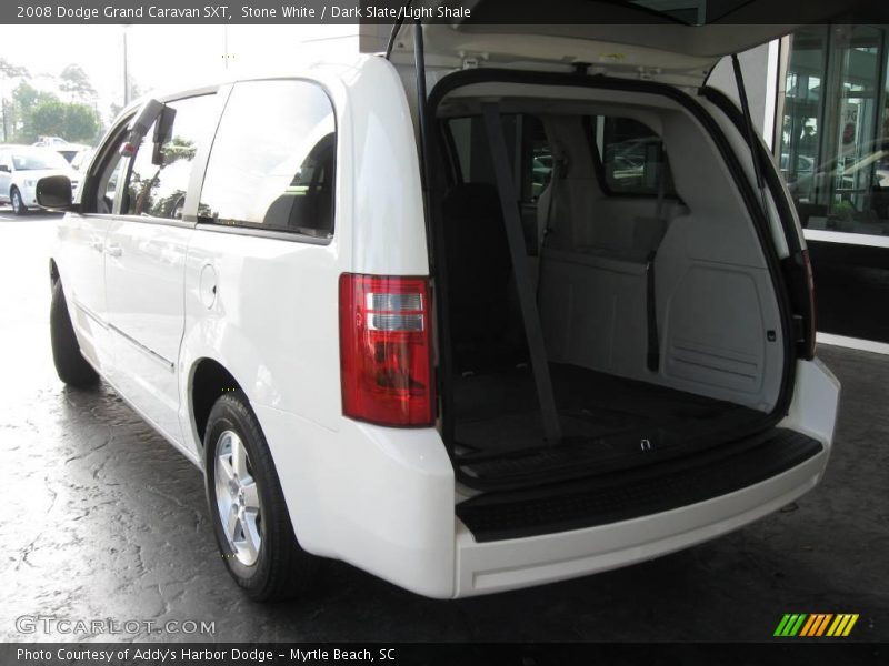 Stone White / Dark Slate/Light Shale 2008 Dodge Grand Caravan SXT