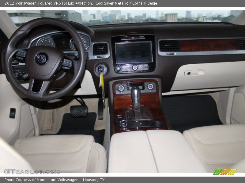 Cool Silver Metallic / Cornsilk Beige 2012 Volkswagen Touareg VR6 FSI Lux 4XMotion