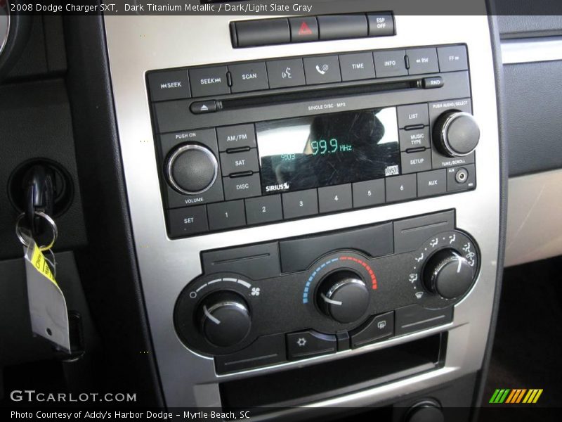 Dark Titanium Metallic / Dark/Light Slate Gray 2008 Dodge Charger SXT
