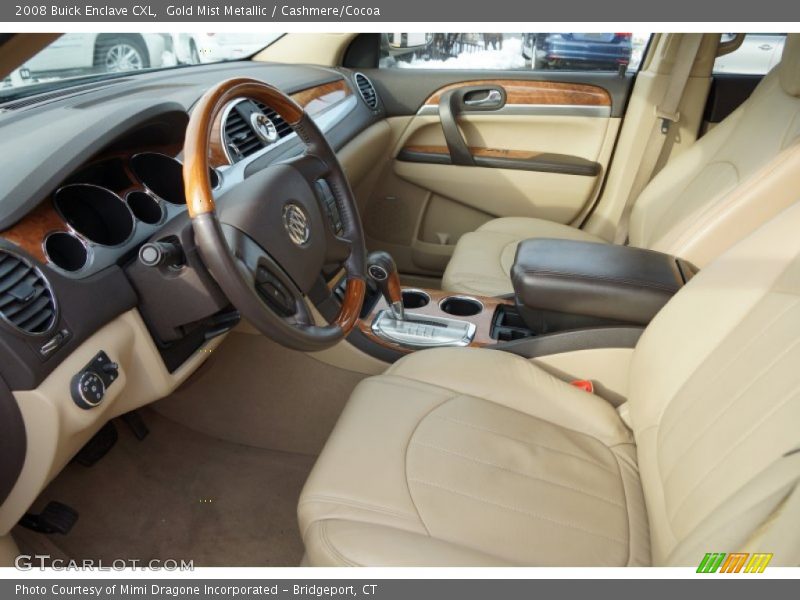 Gold Mist Metallic / Cashmere/Cocoa 2008 Buick Enclave CXL