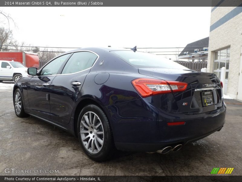 Blu Passione (Blue) / Sabbia 2014 Maserati Ghibli S Q4