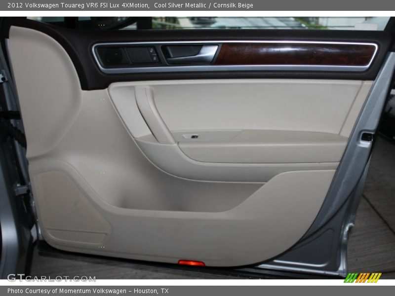 Cool Silver Metallic / Cornsilk Beige 2012 Volkswagen Touareg VR6 FSI Lux 4XMotion