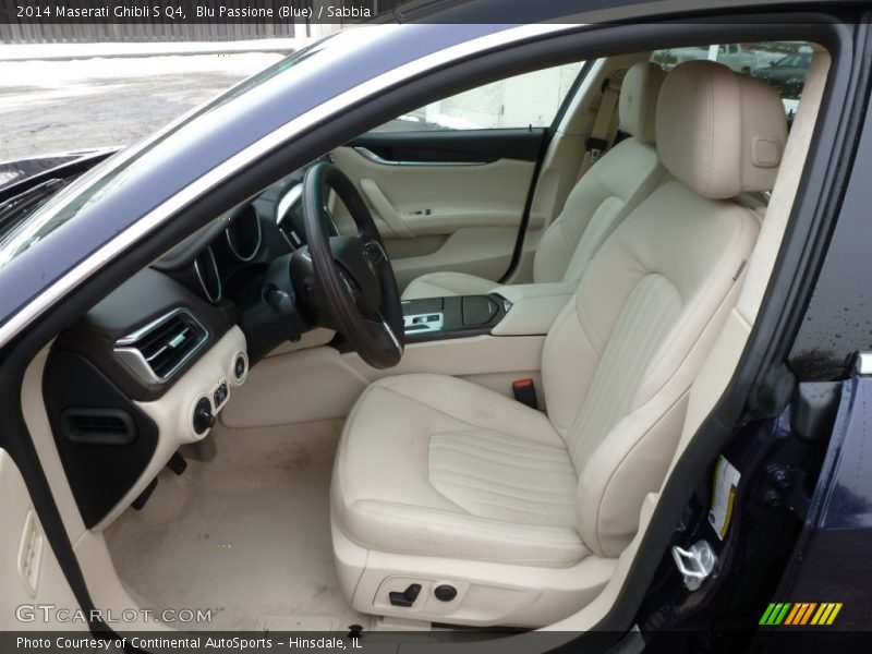 Front Seat of 2014 Ghibli S Q4
