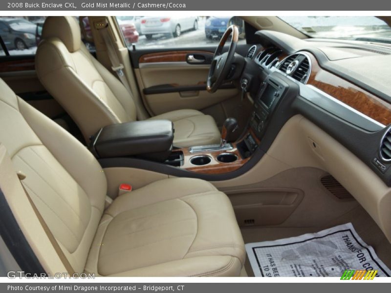 Gold Mist Metallic / Cashmere/Cocoa 2008 Buick Enclave CXL