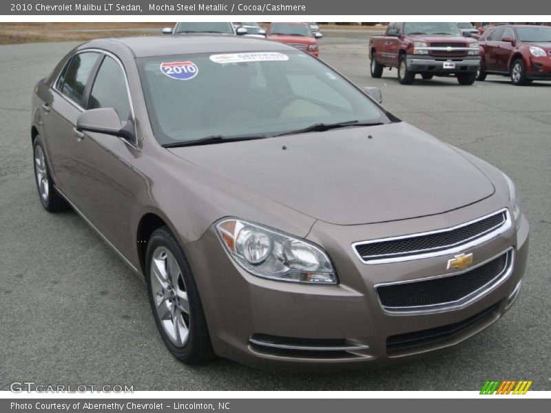 Mocha Steel Metallic / Cocoa/Cashmere 2010 Chevrolet Malibu LT Sedan
