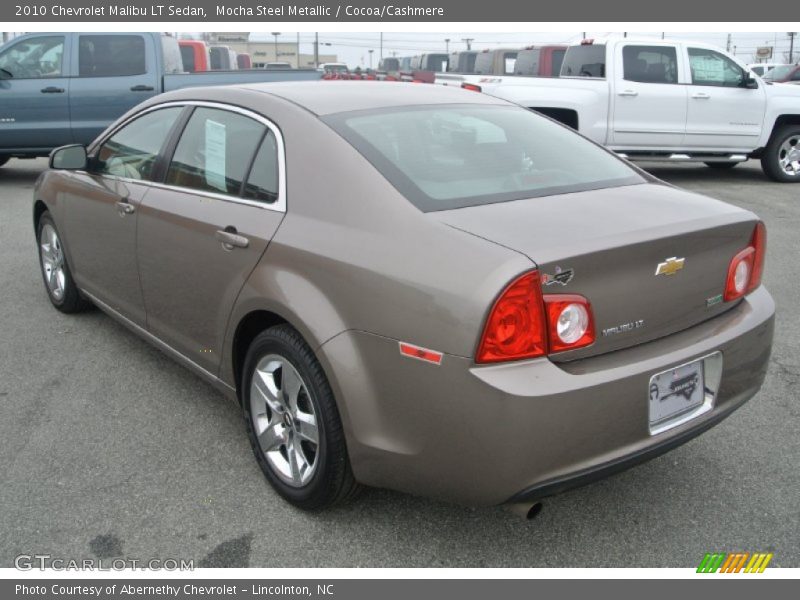 Mocha Steel Metallic / Cocoa/Cashmere 2010 Chevrolet Malibu LT Sedan