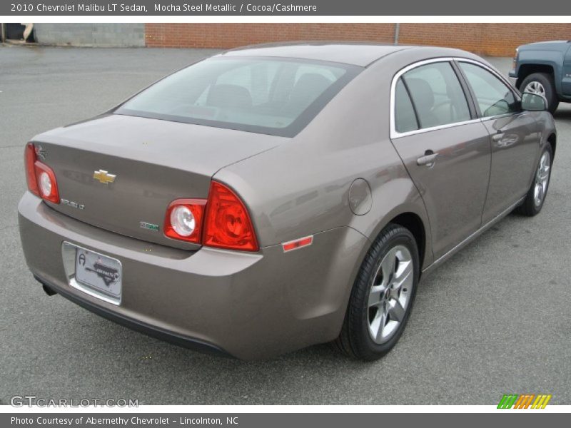 Mocha Steel Metallic / Cocoa/Cashmere 2010 Chevrolet Malibu LT Sedan