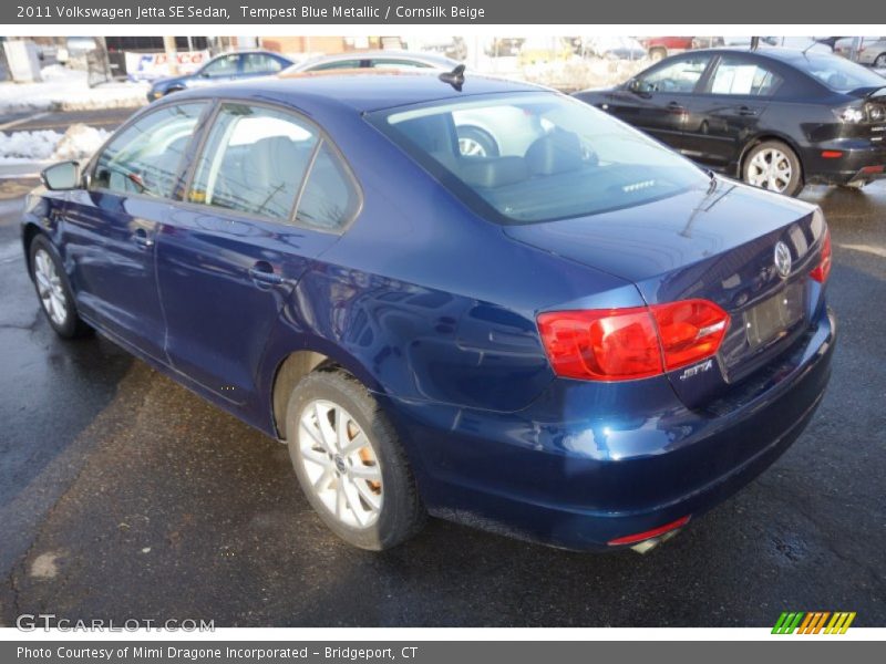  2011 Jetta SE Sedan Tempest Blue Metallic