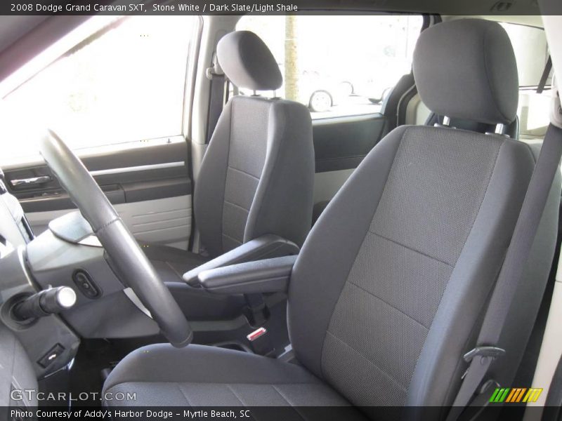 Stone White / Dark Slate/Light Shale 2008 Dodge Grand Caravan SXT