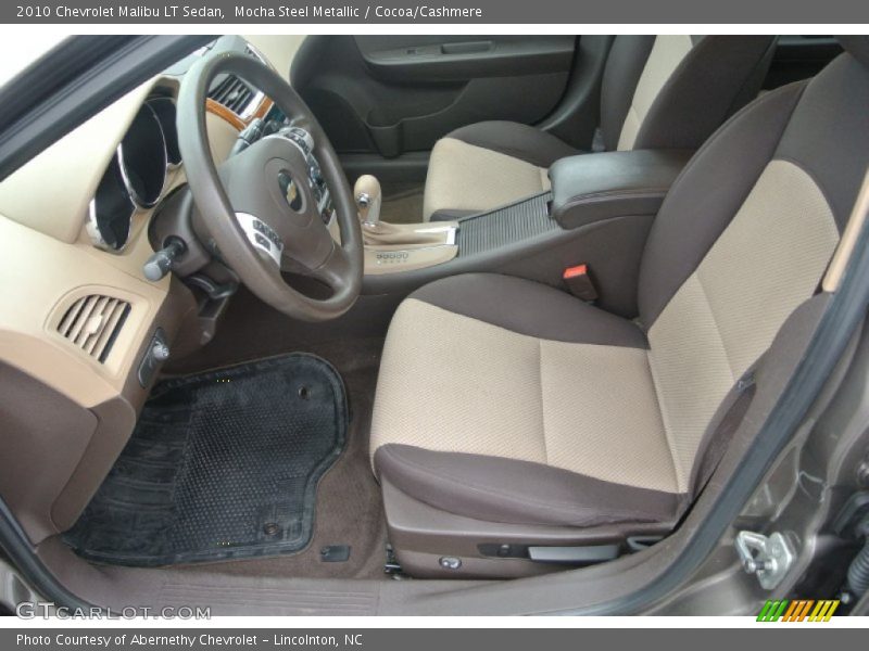  2010 Malibu LT Sedan Cocoa/Cashmere Interior