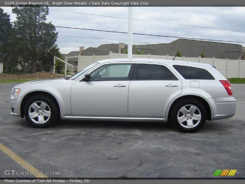 Bright Silver Metallic / Dark Slate Gray/Light Slate Gray 2008 Dodge Magnum SE