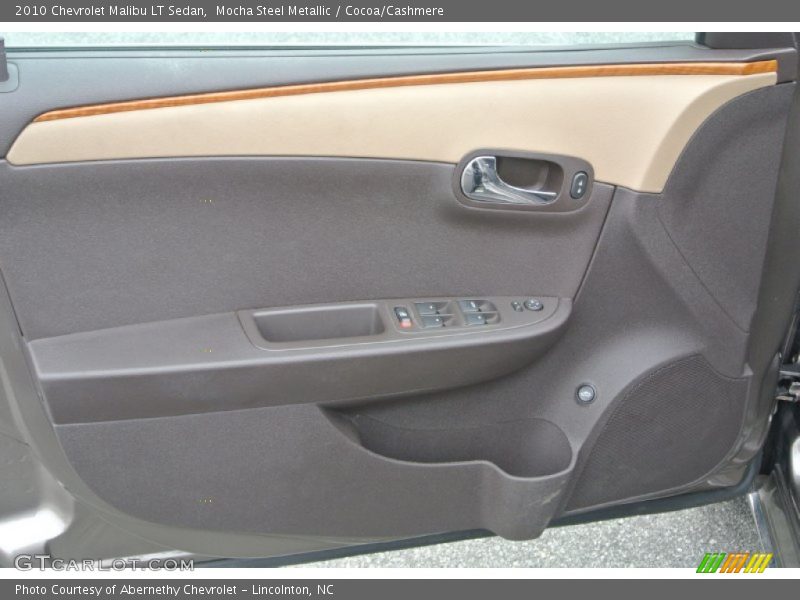 Mocha Steel Metallic / Cocoa/Cashmere 2010 Chevrolet Malibu LT Sedan