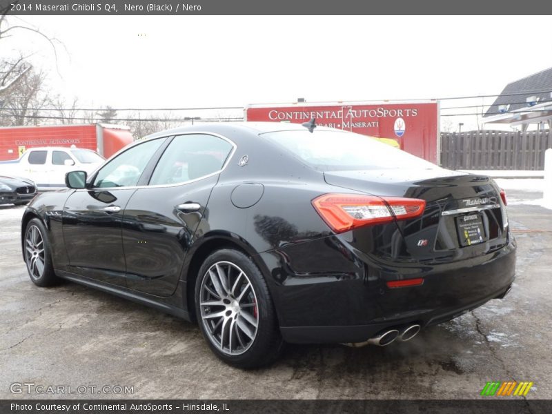 Nero (Black) / Nero 2014 Maserati Ghibli S Q4
