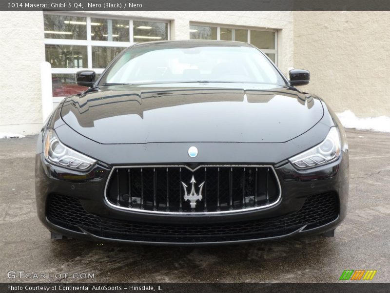 Nero (Black) / Nero 2014 Maserati Ghibli S Q4
