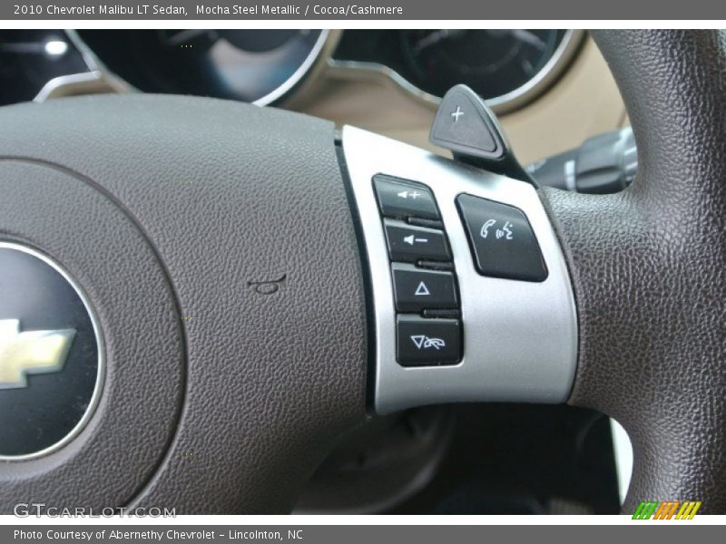 Mocha Steel Metallic / Cocoa/Cashmere 2010 Chevrolet Malibu LT Sedan