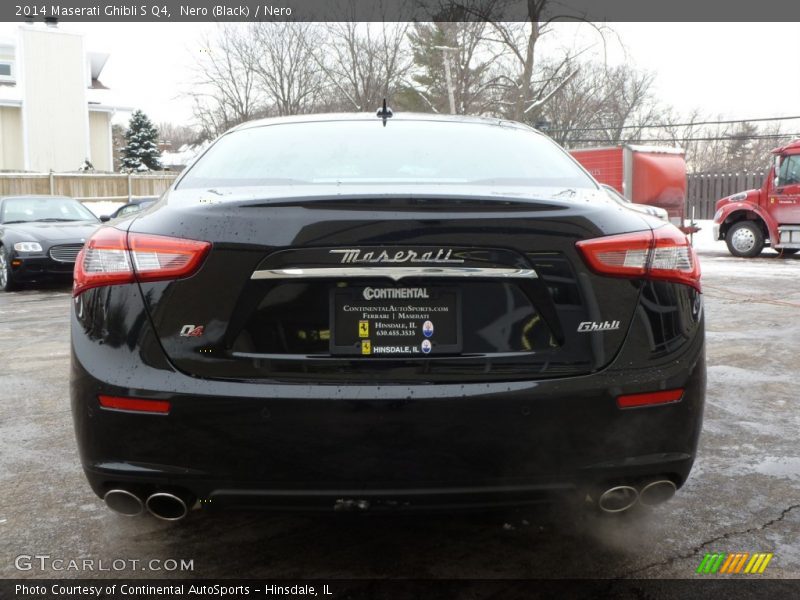 Nero (Black) / Nero 2014 Maserati Ghibli S Q4