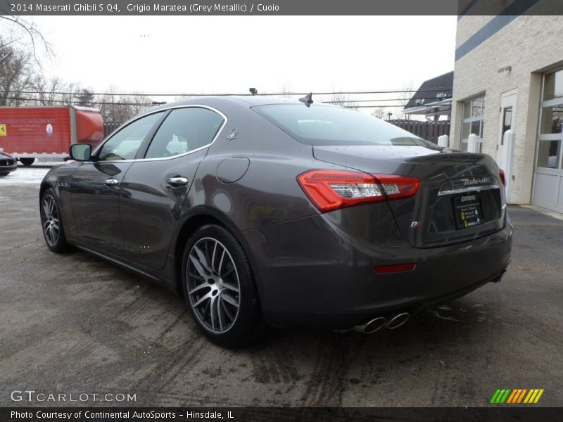 Grigio Maratea (Grey Metallic) / Cuoio 2014 Maserati Ghibli S Q4