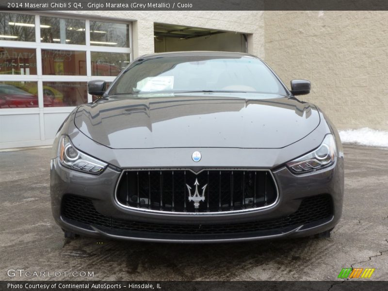 Grigio Maratea (Grey Metallic) / Cuoio 2014 Maserati Ghibli S Q4
