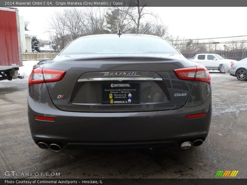 Grigio Maratea (Grey Metallic) / Cuoio 2014 Maserati Ghibli S Q4