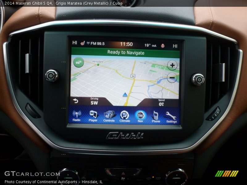 Navigation of 2014 Ghibli S Q4