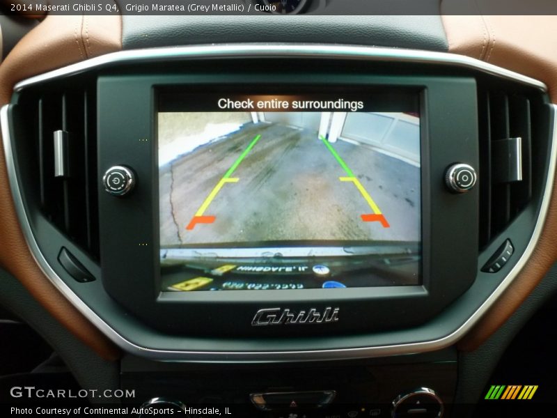Grigio Maratea (Grey Metallic) / Cuoio 2014 Maserati Ghibli S Q4