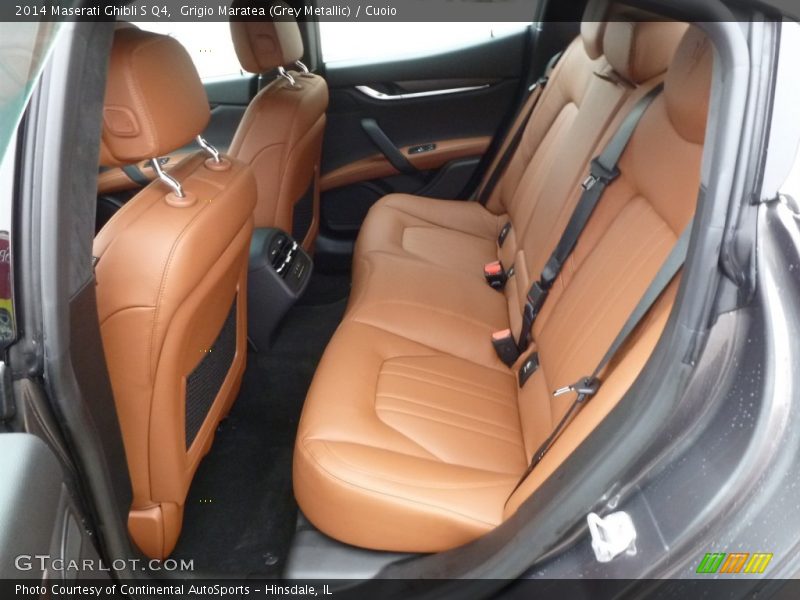 Rear Seat of 2014 Ghibli S Q4