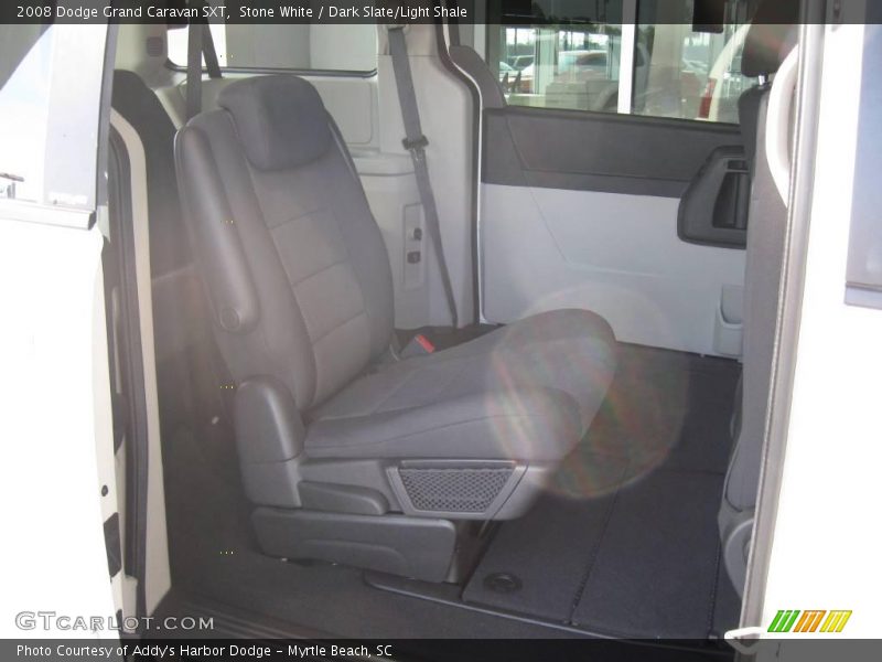 Stone White / Dark Slate/Light Shale 2008 Dodge Grand Caravan SXT
