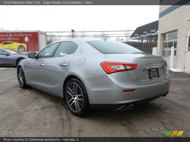 Grigio Metallo (Grey Metallic) / Nero 2014 Maserati Ghibli S Q4