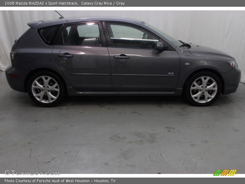 Galaxy Gray Mica / Gray 2008 Mazda MAZDA3 s Sport Hatchback
