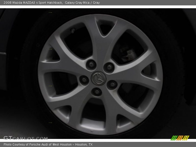 Galaxy Gray Mica / Gray 2008 Mazda MAZDA3 s Sport Hatchback