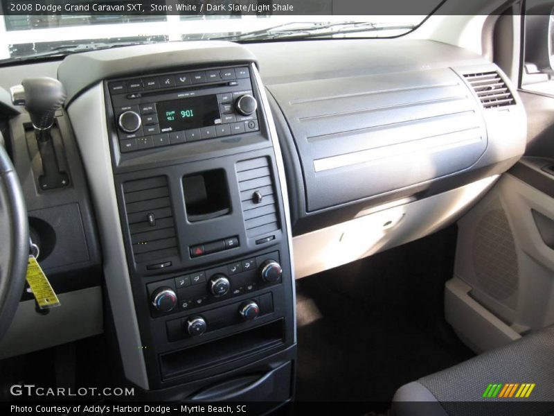 Stone White / Dark Slate/Light Shale 2008 Dodge Grand Caravan SXT